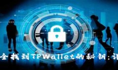 如何安全找到TPWallet的秘钥：详尽指南